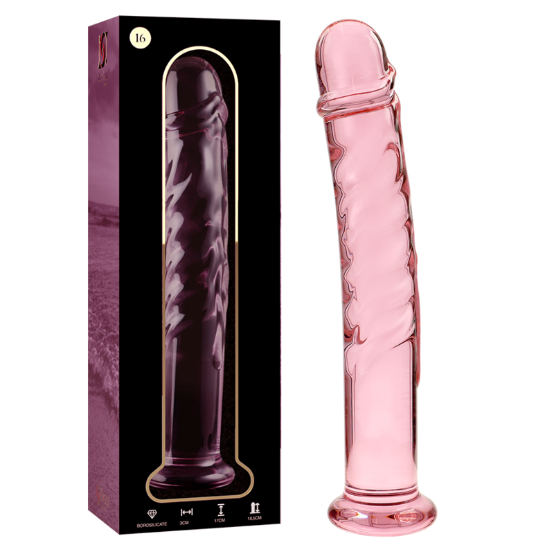 NEBULA SERIES BY IBIZA - MODEL 16 DILDO BOROSILICATE GLASS
