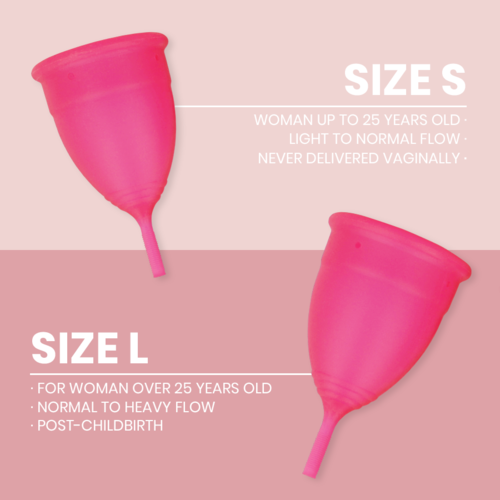 INTIMICHIC - MENSTRUAL CUP MEDICAL GRADE SILICONE