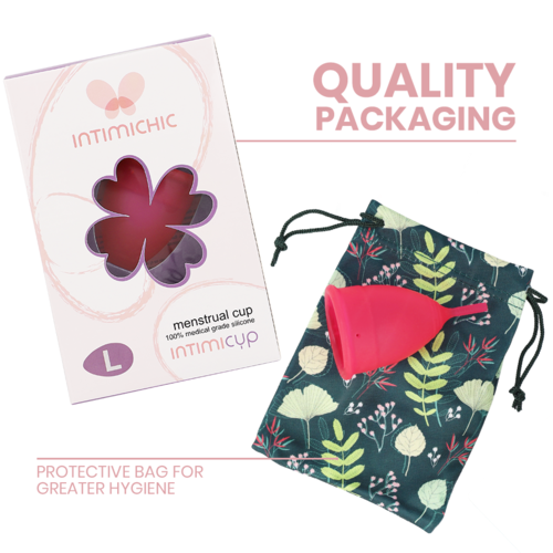 INTIMICHIC - MENSTRUAL CUP MEDICAL GRADE SILICONE